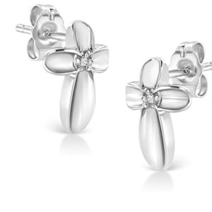 HAUS OF BRILLIANCEHaus of Brilliance .925 Sterling Silver Prong Set Diamond Acce